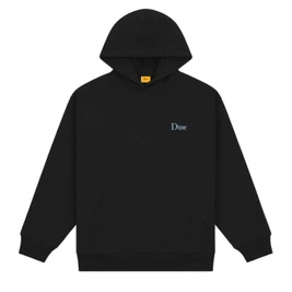  Dime Small Logo Hoodie  (Black/Blue)