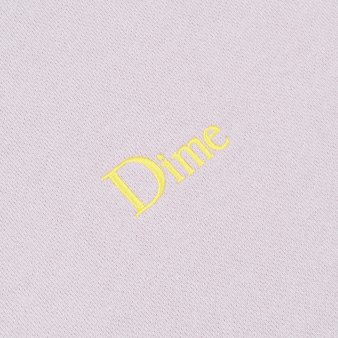Bluza Dime Classic small logo hoodie dusty pink