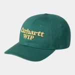 czapka Carhartt WIP Carhartt WIP Script Cap (Rainforest / Air Yellow)