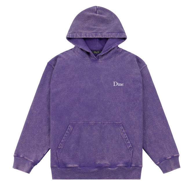 Dime French Terry hoodie faded iris