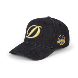 Czapka Dime Cursive D Full Fit Cap black denim