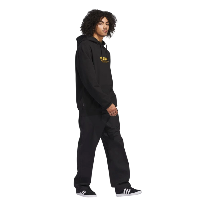 Adidas Skatebording 4.0 Logo Hoodie (Black/Gold)
