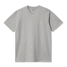 Carhartt WIP S/S Chase T-Shirt (Grey Heather)
