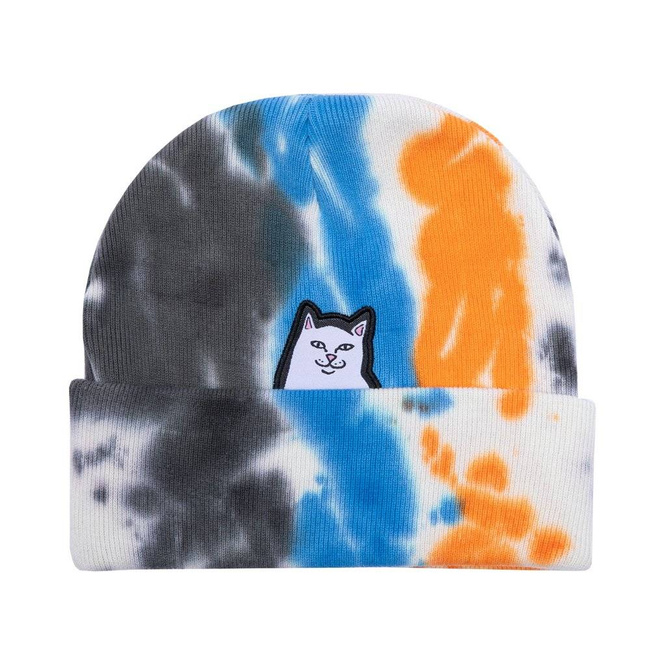 czapka ripndip lord nermal beanie blue/orange tie dye