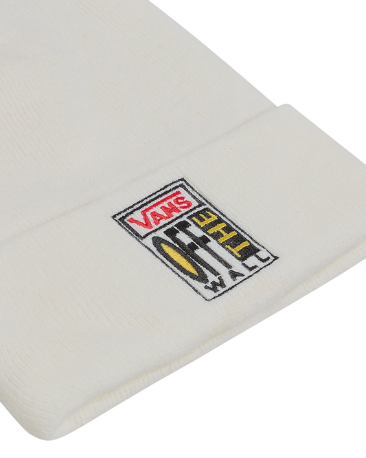 czapka Vans 106 Ave Tall Cuff Beanie (White)