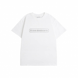 koszulka Rave Skateboards- Core Logo Tee (White)