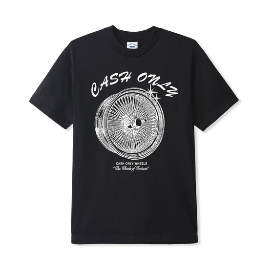 Cash Only Wheels Tee (Black)