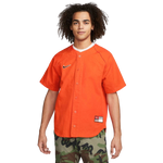 Nike Sb Skate Baseball Jersey Team Orange