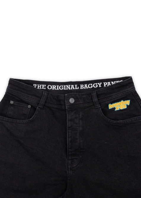 szorty Homeboy X-Tra Monster Denim Shorts (Black)