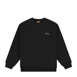  crewneck Dime Small Logo Crewneck (Black/Blue)