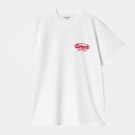 koszulka Carhartt WIP S/S Logo T-Shirt(White)