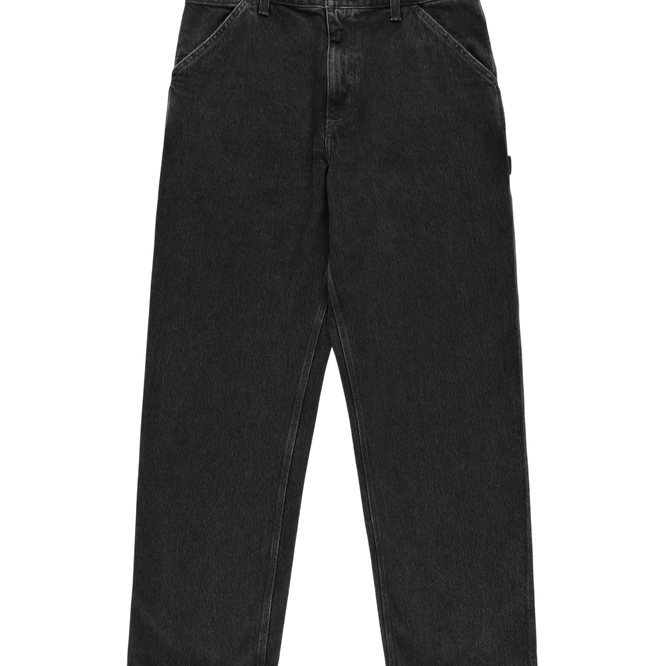 Carhartt WIP Single Knee Pant Black stone washed