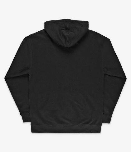 BAKER HOOD OG BRAND LOGO BLACK