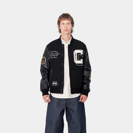 Carhartt WIP Brown Ducks bomber black