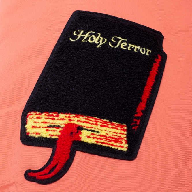 kurtka fucking awesome reversible varsity puffer