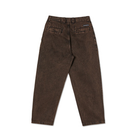 spodnie polar grund chinos brown-black 