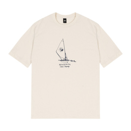 Magenta Cruise Co Tee (Natural)