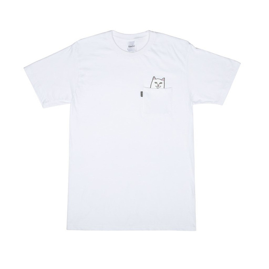 ripndip lord normal pocket tee white