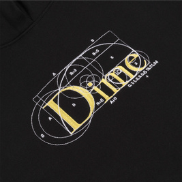 Dime Classic ratio hoodie black