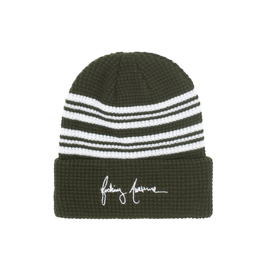 Fucking Awesome - Cursive Waffle Cuff Beanie (Green)