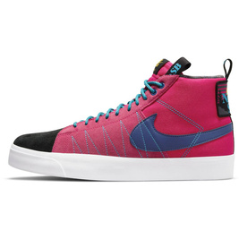 Nike SB Zoom Blazer Mid Premium Rush Pink/deep Royal Blue-laser Blue