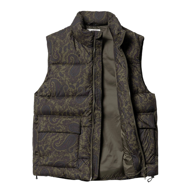 kamizelka Carhartt WIP Springfield Vest (Paisley Print Plant/Black)