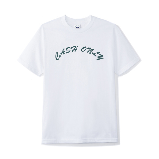 Cash Only Logo Tee (White)