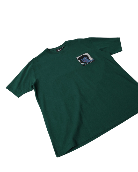 By Parra Nothing please t-shirt pine green