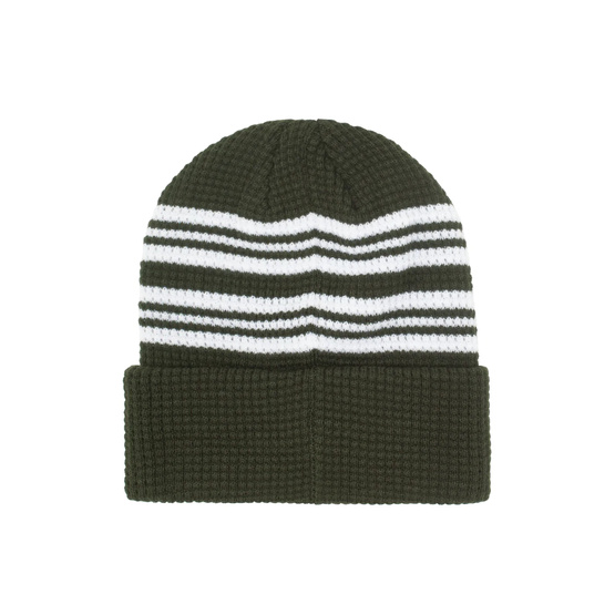 Fucking Awesome - Cursive Waffle Cuff Beanie (Green)