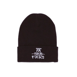 Fucking Awesome SK8 Fucks cuff beanie black
