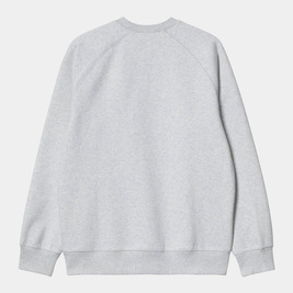 Carhartt WIP Chase Sweatshirt (Ash Heather/Gold)