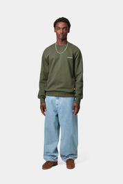 spodnie Carhartt WIP Brandon Pant Blue Stone bleached