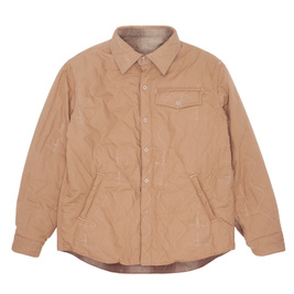 Fucking Awesome Lightweight Reversible Flannel Jacket (Tan/Brown)