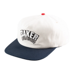 Czapka Baker Arch Off White Snapback