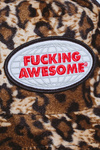 czapka Fucking Awesome Patch Logo Leopard Trucker Hat