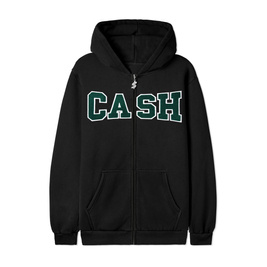 bluza Cash Only Campus Zip-Thru Hood (Black)