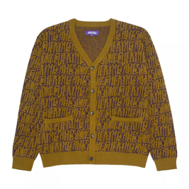 cardigan Fucking Awesome Stretched Stamp Logo (Olive/Navy)