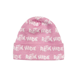 czapka Raw Hide Beanie Small Logo (Pink)