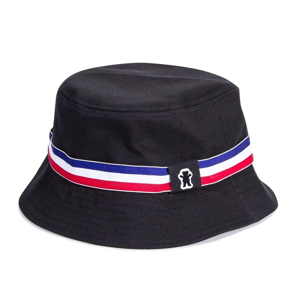 Miniramp czapka grizzly malibu bucket hat black