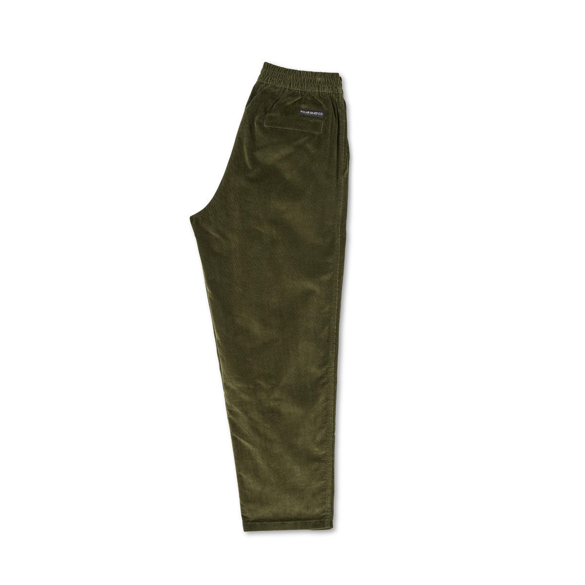 Miniramp spodnie polar cord surf pants green