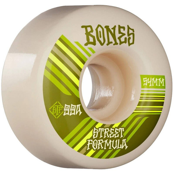 KOŁA Bones STF Retros V4 Wide Wheels 99a White 54mm