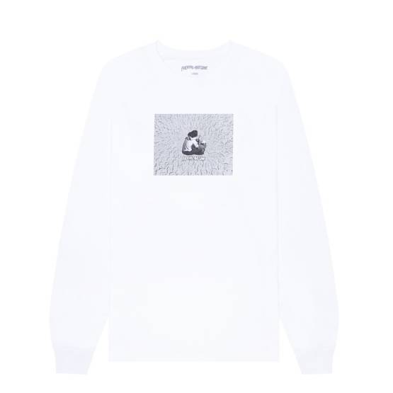 Longsleeve Fucking Awesome - Face Embrace L/s Tee White