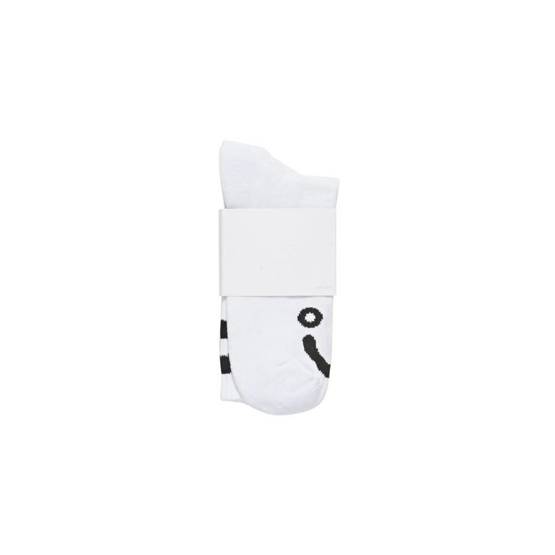 Skarpetki Polar Happy Sad Socks - White