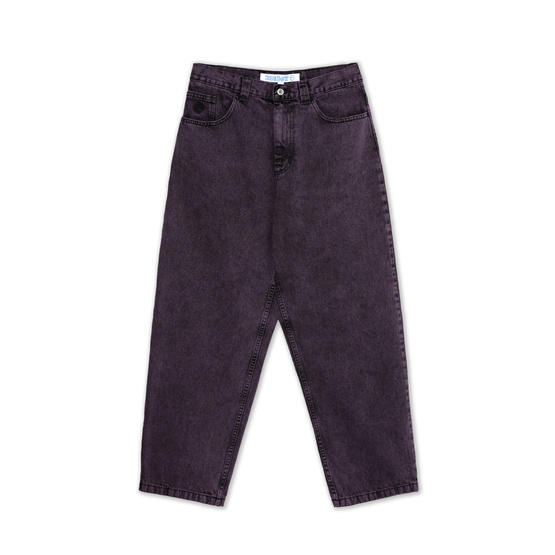 Spodnie polar Big Boy Jeans - Purple Black