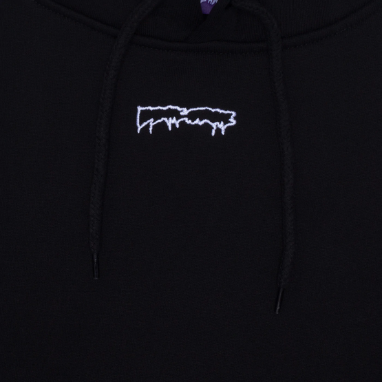 bluza Fucking Awesome - Outline Drip Hoodie (Black)