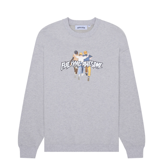 bluza Fucking Awesome - The Kids All Right Crewneck (Heather Grey)