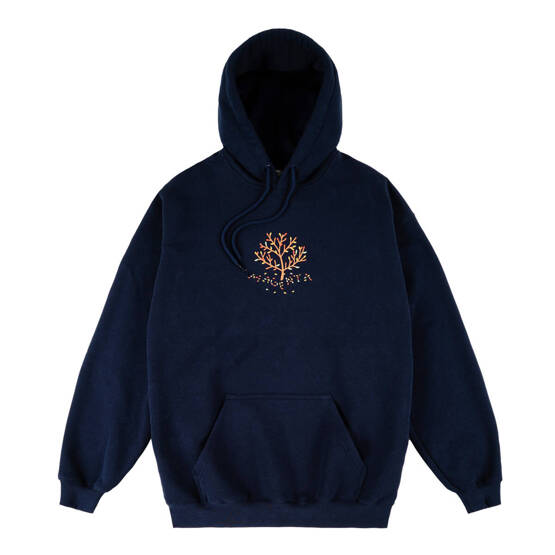 bluza Magenta Tree hoodie navy