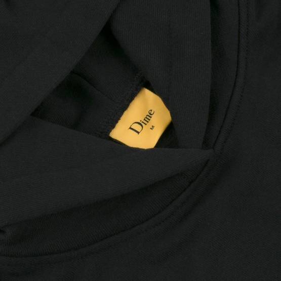 bluza dime classic small logo hoodie black