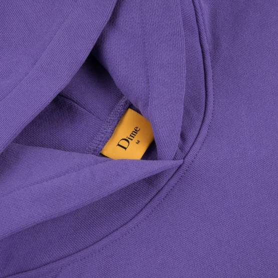 bluza dime classic small logo hoodie iris