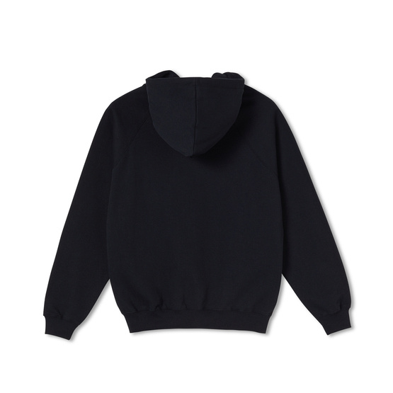 bluza polar default hoodie black